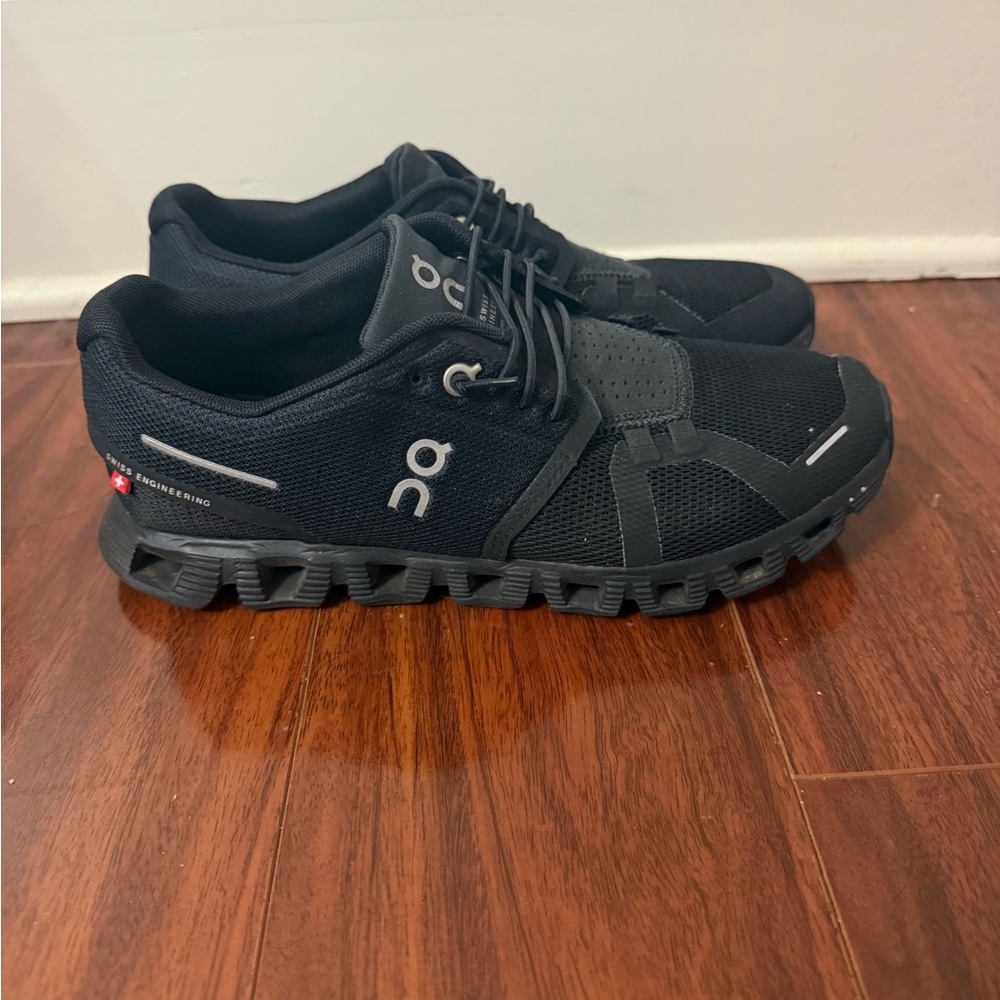 Women Black On Cloud Cloudswift running shoes black/black size 7 - Picture 2 of 4